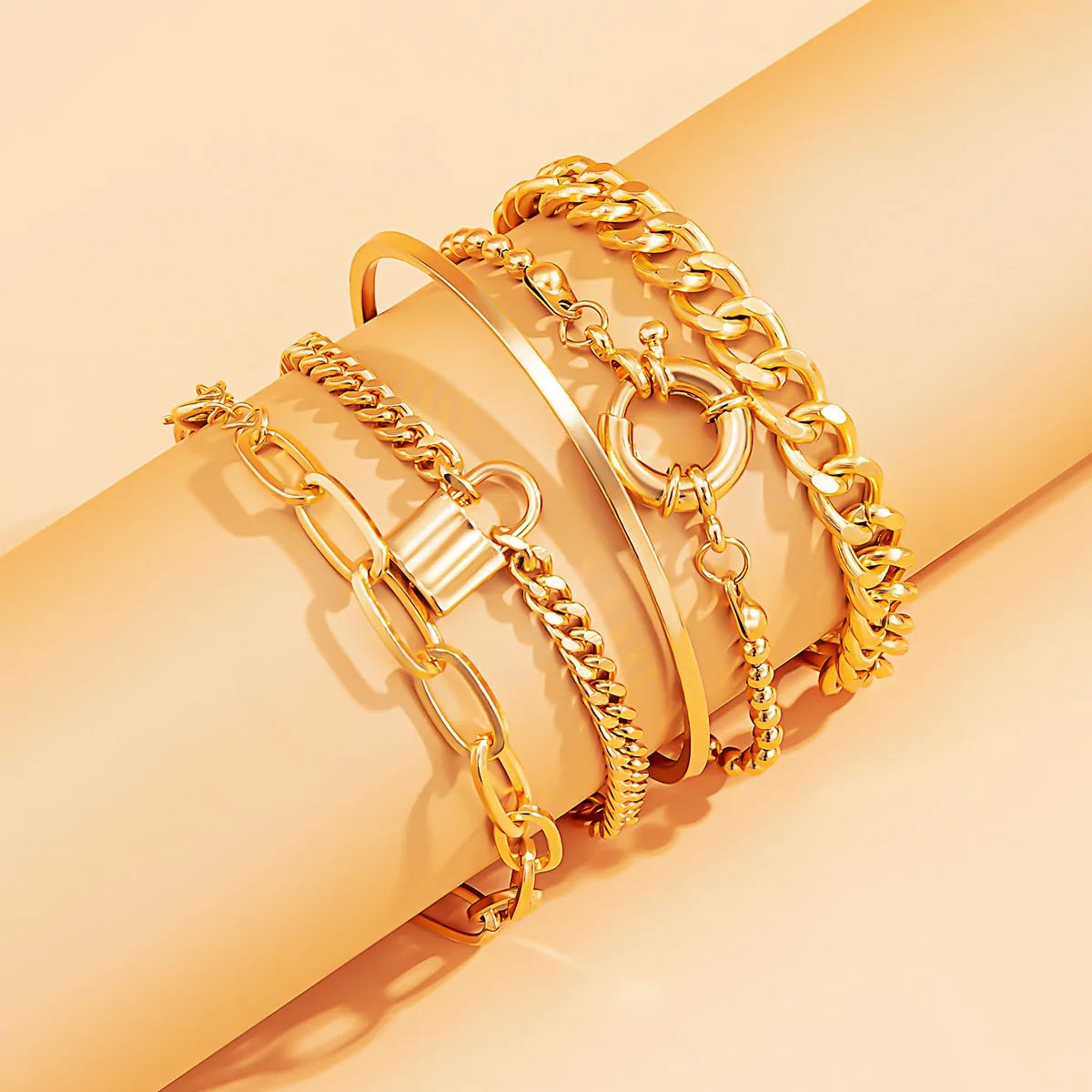 5 Pieces Bohemian Bracelets Set for Women - WanderMart Co.