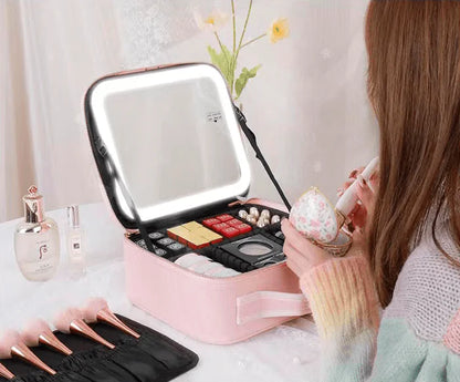 Smart Led Cosmetic Case - WanderMart Co.