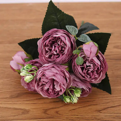 Artificial Flowers Bouquet - WanderMart Co.