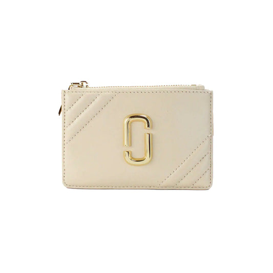 Marc Jacobs The J Marc Pebble Quilted Card Case Wallet - WanderMart Co.