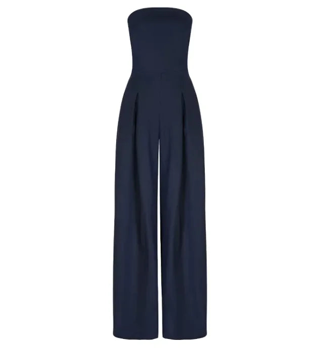 Women's Slim-Fit Casual Jumpsuit - WanderMart Co.