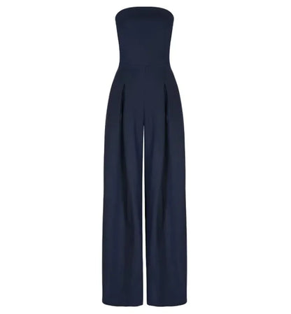 Women's Slim-Fit Casual Jumpsuit - WanderMart Co.