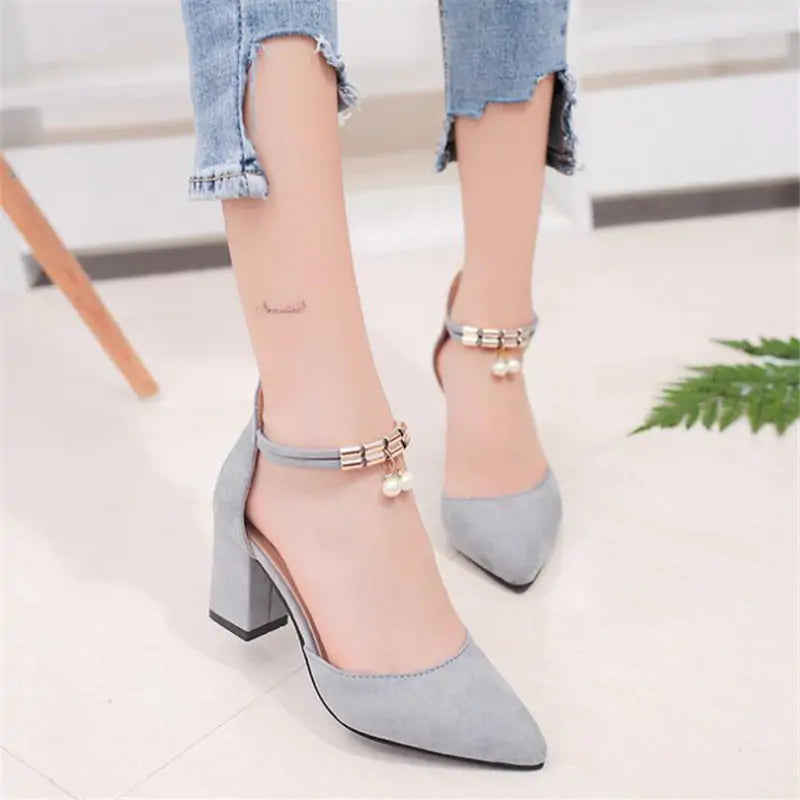 Pointed Toe Pumps Shoes - WanderMart Co.