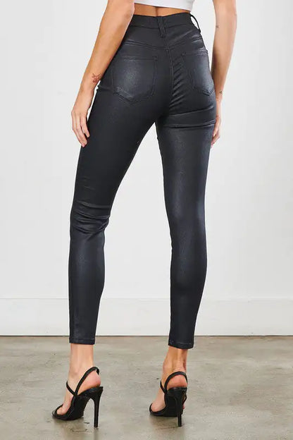 Coated Black Skinny - WanderMart Co.