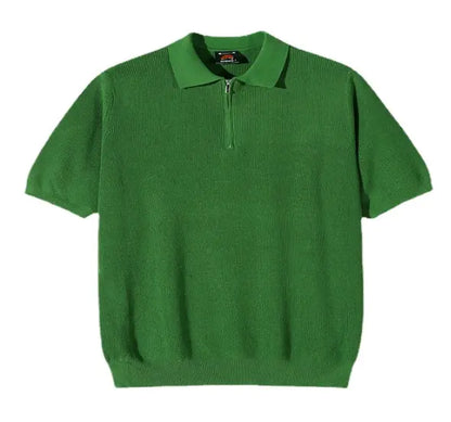 Half Zip Polo Shirt - WanderMart Co.