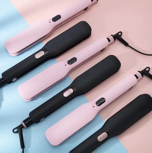 Hair Curler And Straightener Dual-use Electric Hair Straightener - WanderMart Co.