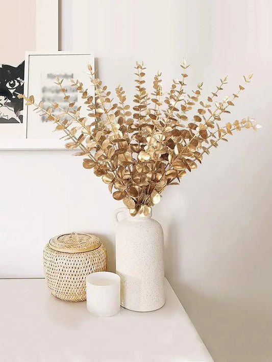 10pcs Artificial Eucalyptus Leaves For Home - WanderMart Co.