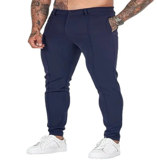 Slim Fit Trousers - WanderMart Co.