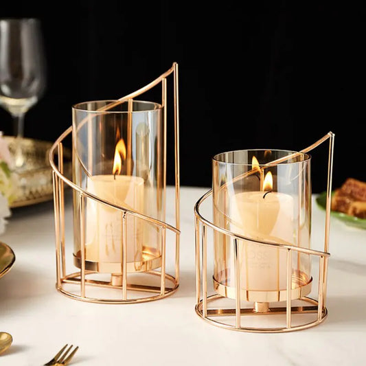 Eleganza Candle Holder - WanderMart Co.