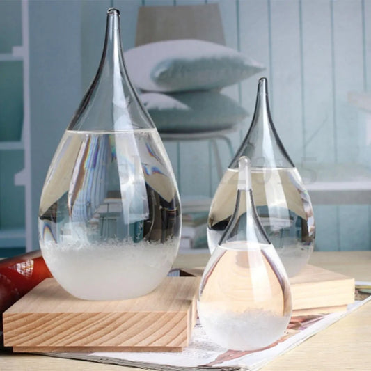 Droplet Storm Glass Bottle - WanderMart Co.