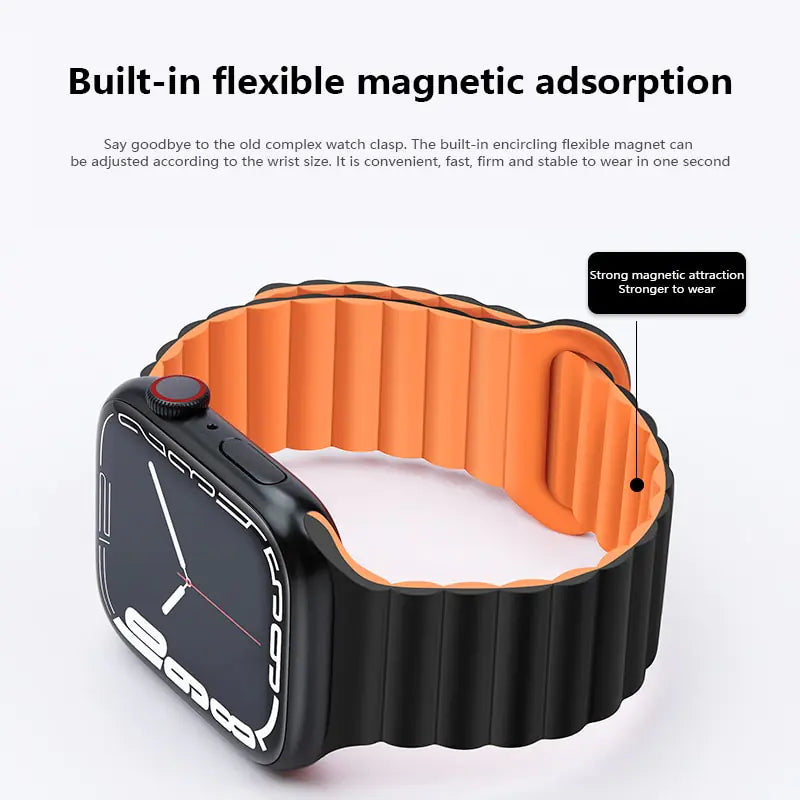 Silicone Strap Band Magnetic Bracelet - WanderMart Co.