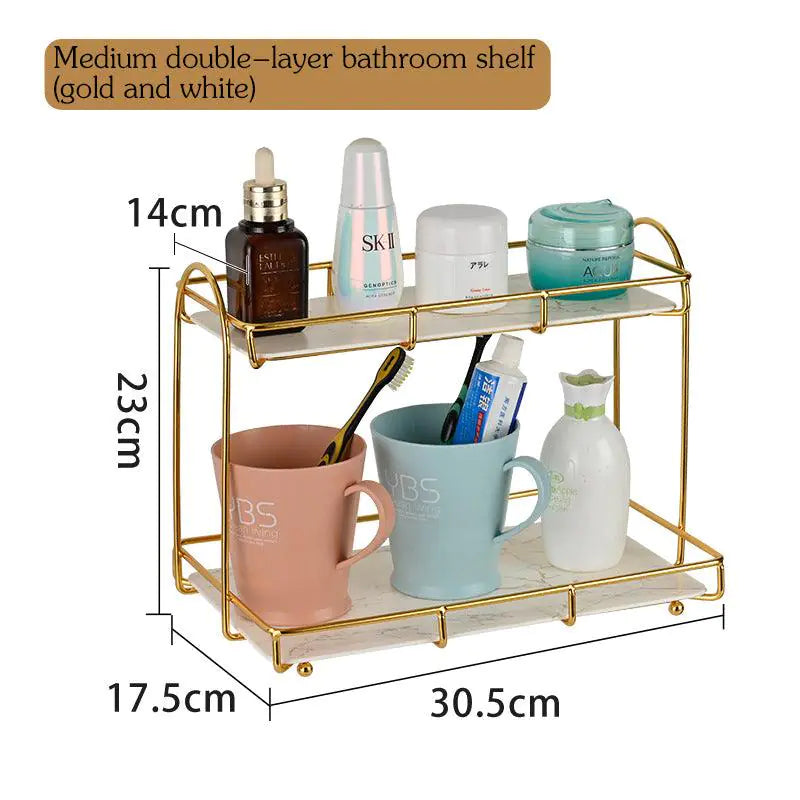 Organizer Tray For Makeup/Cosmetics/Perfumes 1 or 2 Layers - WanderMart Co.