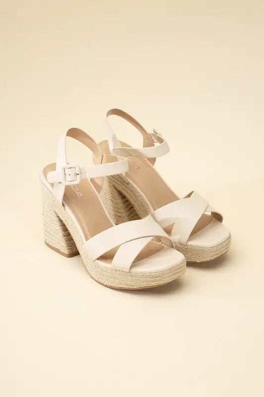 Chunky Sandal Heel - WanderMart Co.