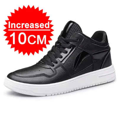 Elevator Shoes for Fashion Men Black Casual Sneakers Men - WanderMart Co.