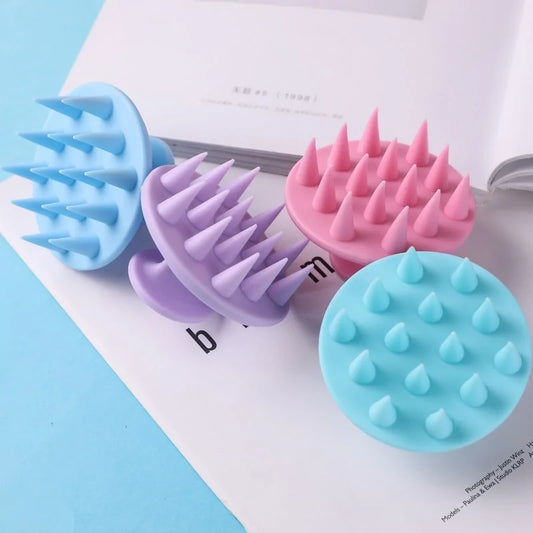 Silicone Shampoo Scalp Hair Massager Comb - WanderMart Co.