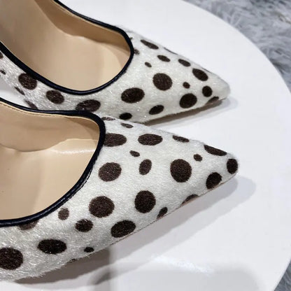 Polka Dot Womens Pumps - WanderMart Co.