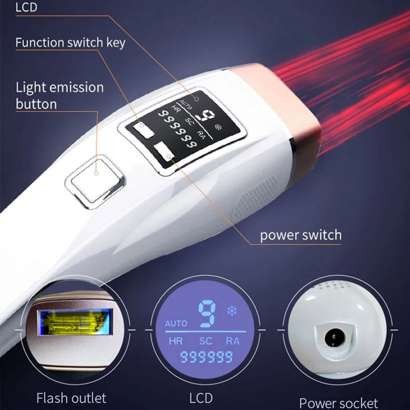 IPL Laser Hair Remover - WanderMart Co.