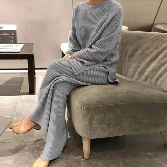 2022 Knitted Sweater Suit for Women - WanderMart Co.