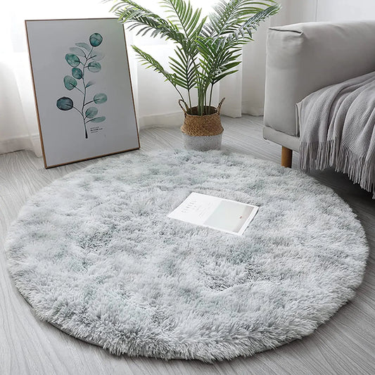 2023 New Warm Thick Round Rug Carpets - WanderMart Co.