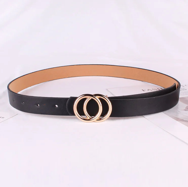 Elegance Loop: Women's Minimalist Ring Belt - WanderMart Co.