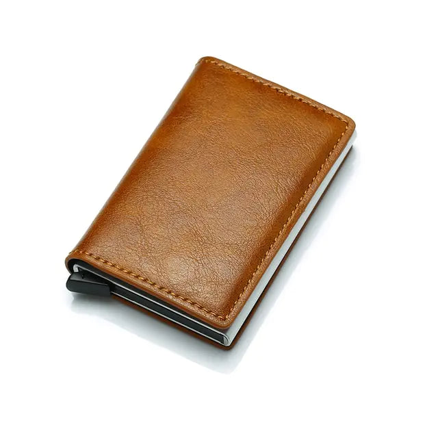 Bank Cards Holders Leather - WanderMart Co.