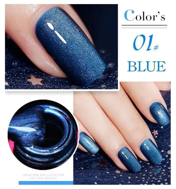 4D Magnetic Nail Polish Set - WanderMart Co.