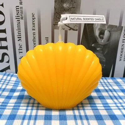 Shell Candle: Versatile Home Decoration & Gift - WanderMart Co.