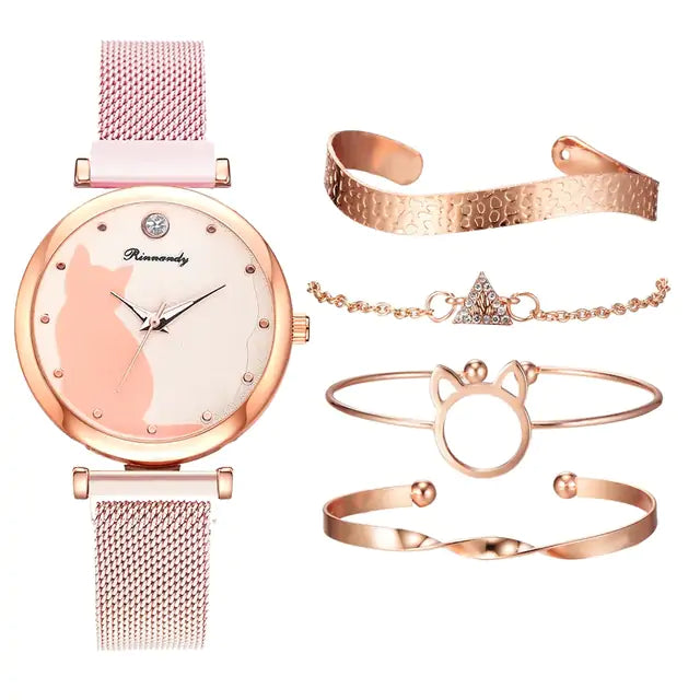 Fashion Watch Set for Women - WanderMart Co.