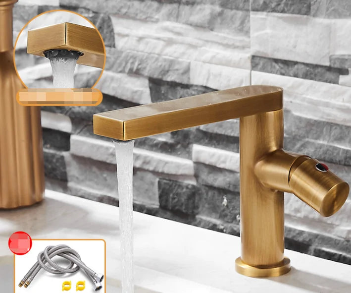 Bathroom Single Handle Basin Faucet - WanderMart Co.