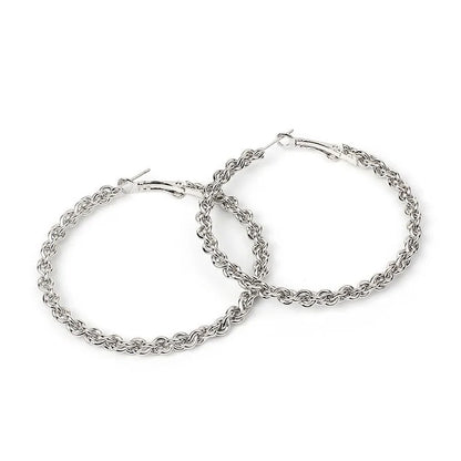 Big Hoop Large Circle Earrings - WanderMart Co.