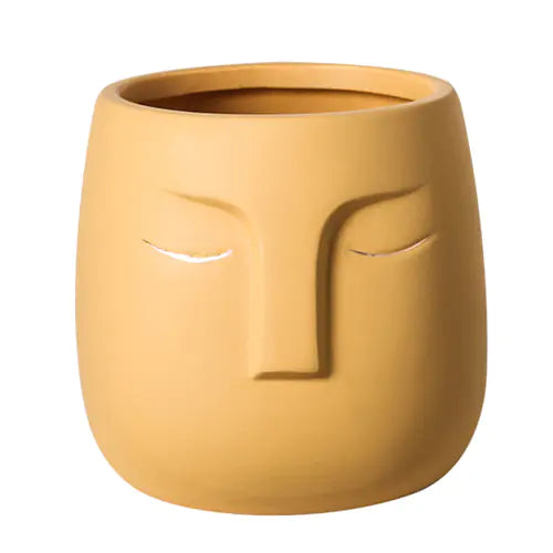 Ceramic Face Living Room Vase - WanderMart Co.