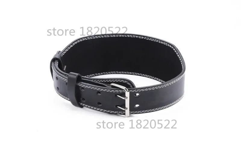 Leather Weightlifting Belt Gym - WanderMart Co.