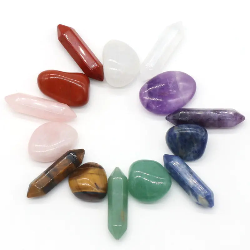 Natural Chakra Tumbled Stone Gemstone Rock Crystals - WanderMart Co.