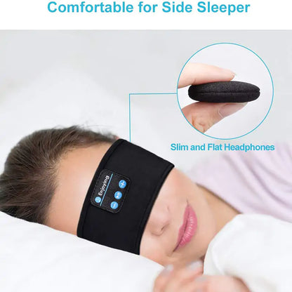 Bluetooth Headphones Soft Elastic Eye Mask - WanderMart Co.