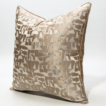 Bronze Jacquard Cushion Cover - WanderMart Co.