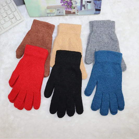 Warm Winter and Autumn Finger Gloves - WanderMart Co.