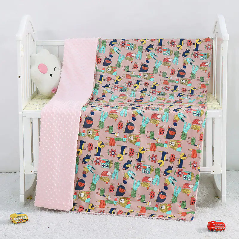 Cartoon Baby Blankets - WanderMart Co.