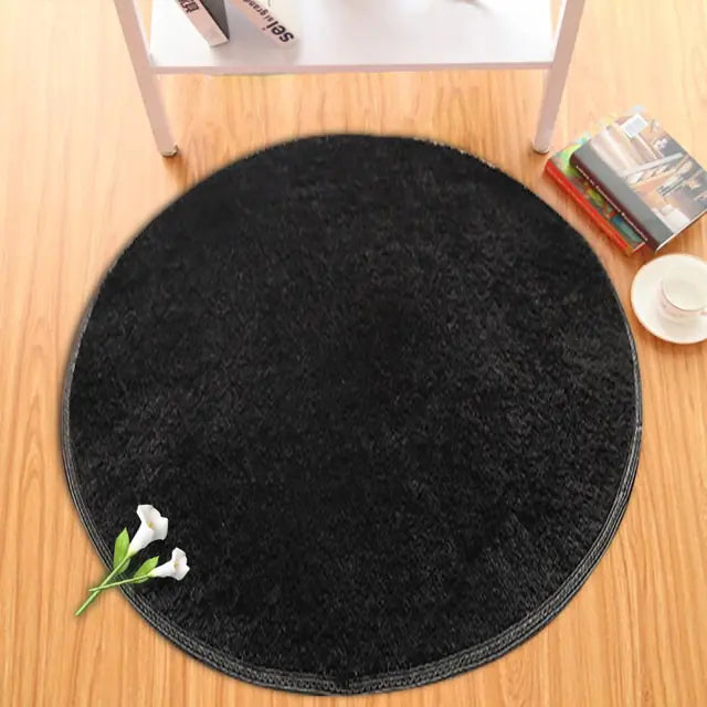 2023 New Warm Thick Round Rug Carpets - WanderMart Co.