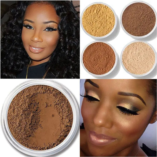 Makeup Loose Setting Powder Matte Mineral - WanderMart Co.