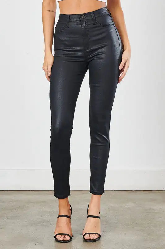 Coated Black Skinny - WanderMart Co.