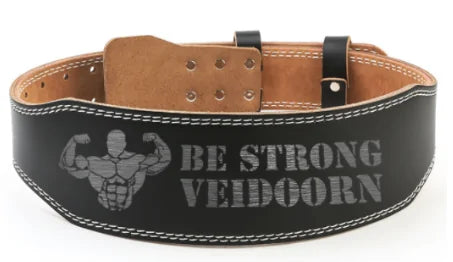 Leather Weightlifting Belt Gym - WanderMart Co.