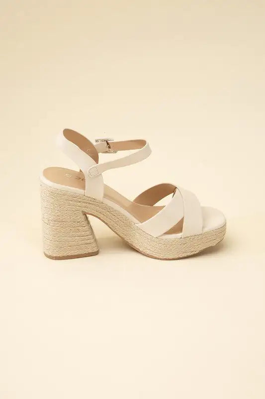 Chunky Sandal Heel - WanderMart Co.