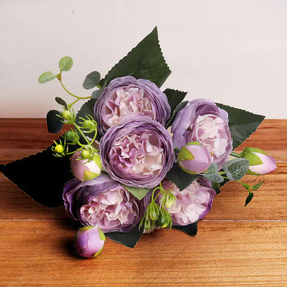 Artificial Flowers Bouquet - WanderMart Co.