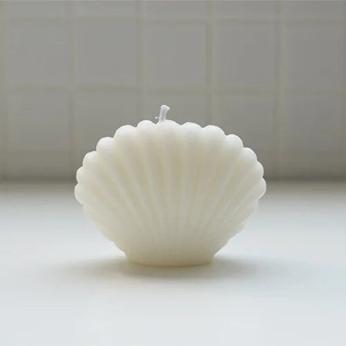 Shell Candle: Versatile Home Decoration & Gift - WanderMart Co.