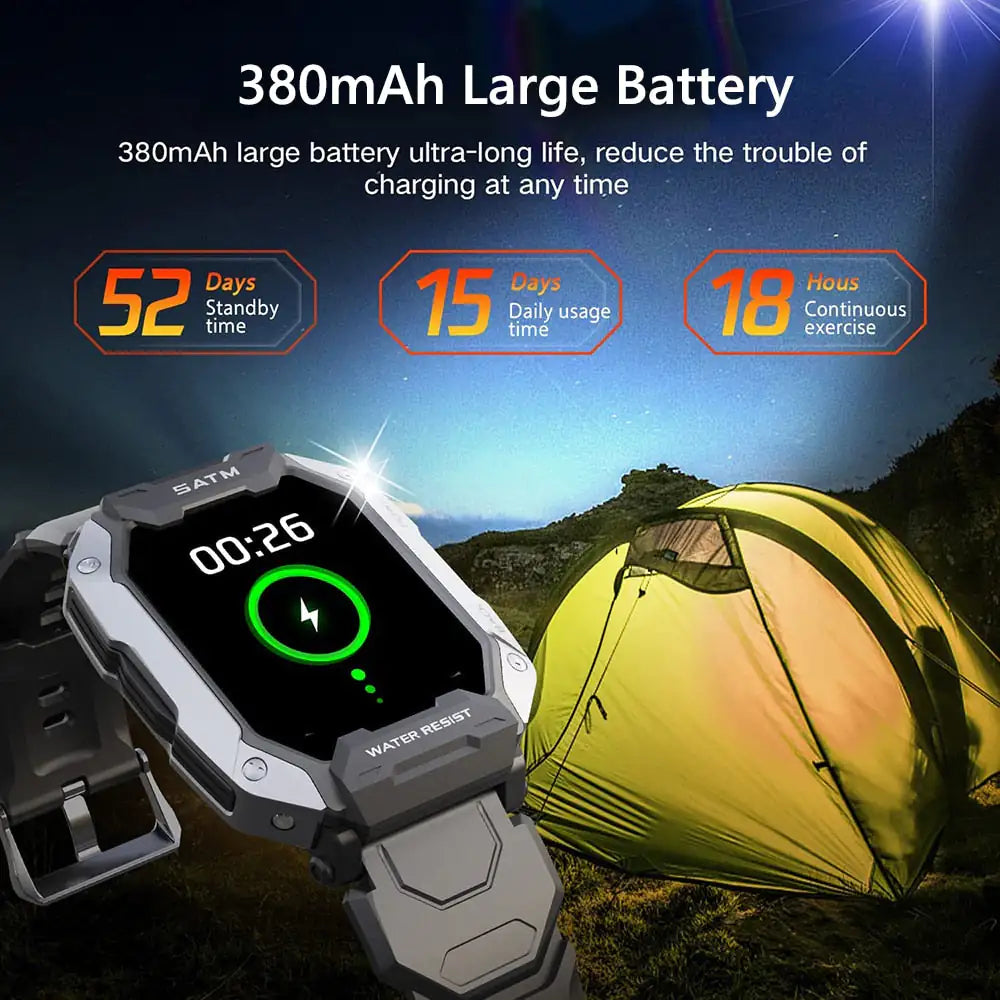 IP68 5ATM Waterproof Smartwatch - WanderMart Co.