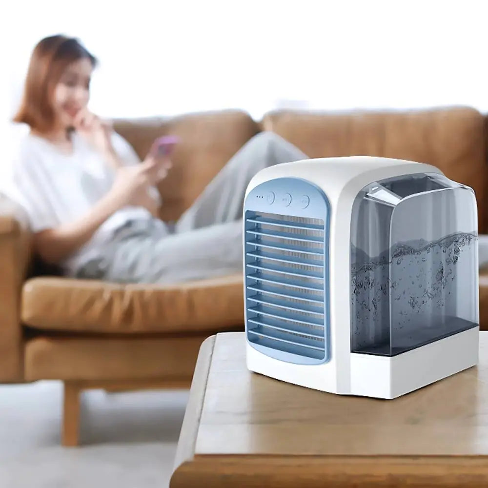 Mini Refrigerator/Air Conditioner/Portable Fan With USB Input (model 2) - WanderMart Co.