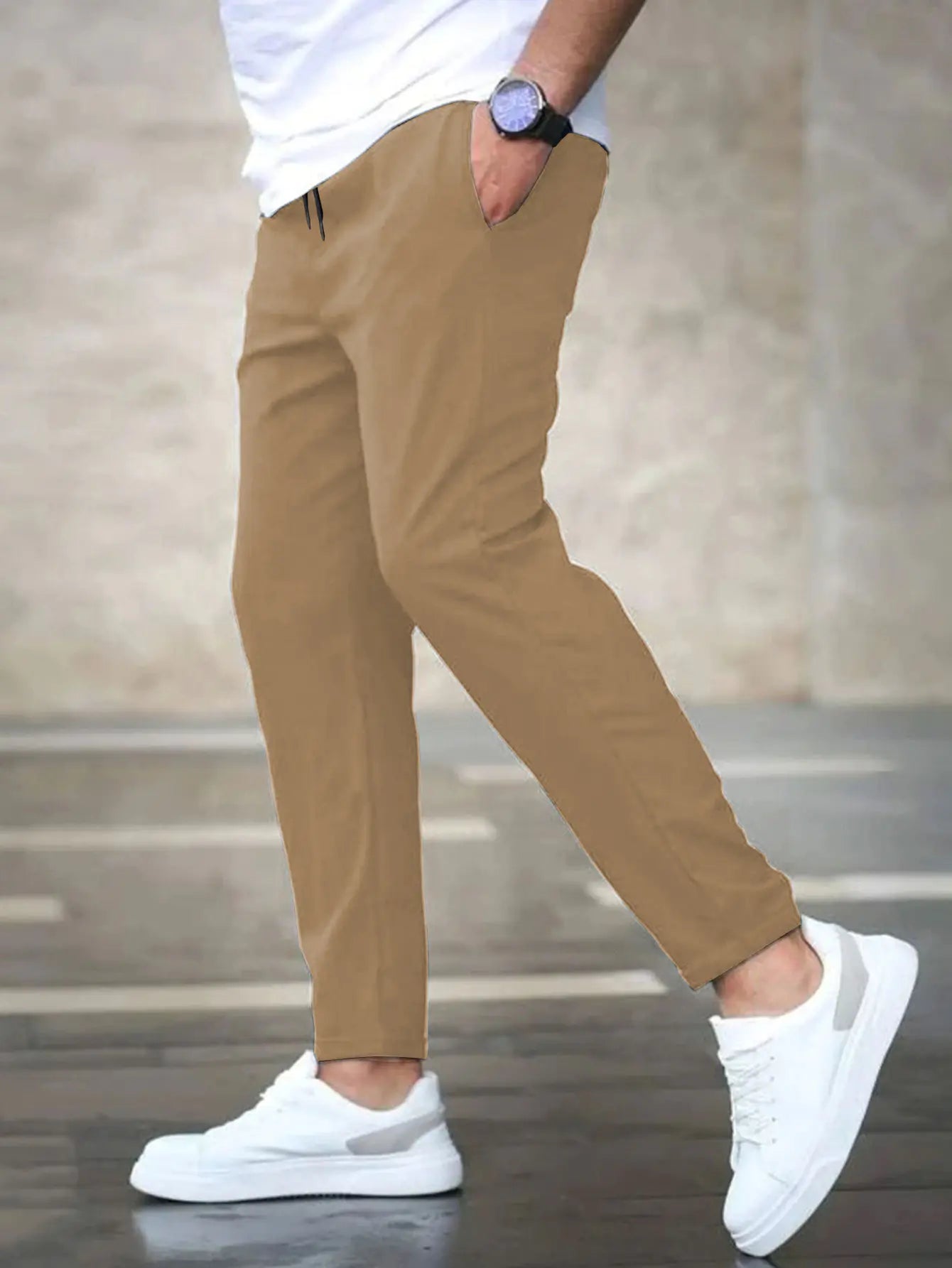 Men's casual cropped pants - WanderMart Co.