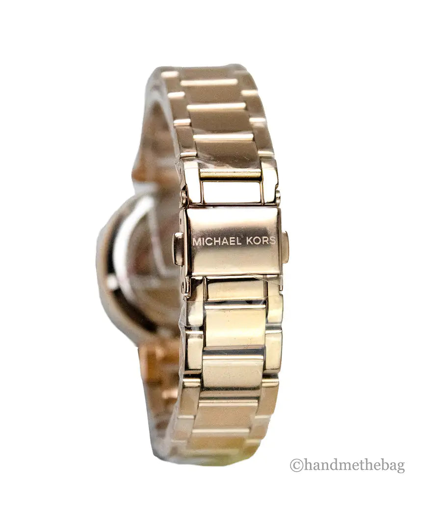 Michael Kors Parker 35 mm Case Rose Gold Tone Stainless Steel Watch - WanderMart Co.