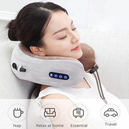 Neck Massager U Shaped Pillow - WanderMart Co.