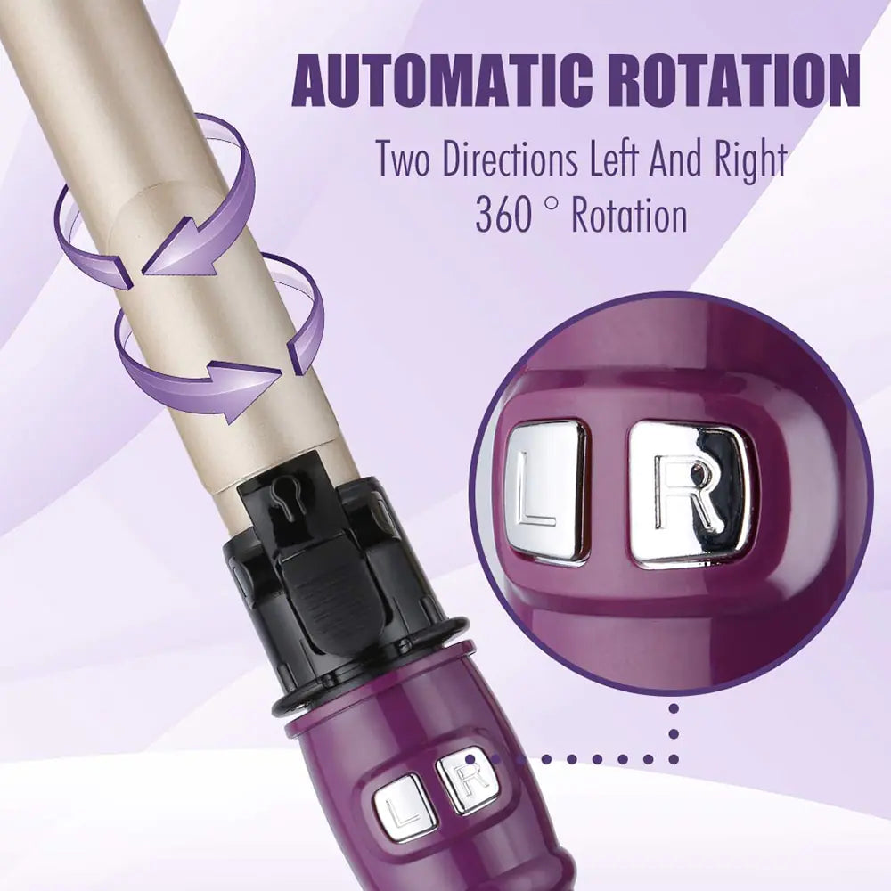 Automatic Rotate Hair Curler - WanderMart Co.